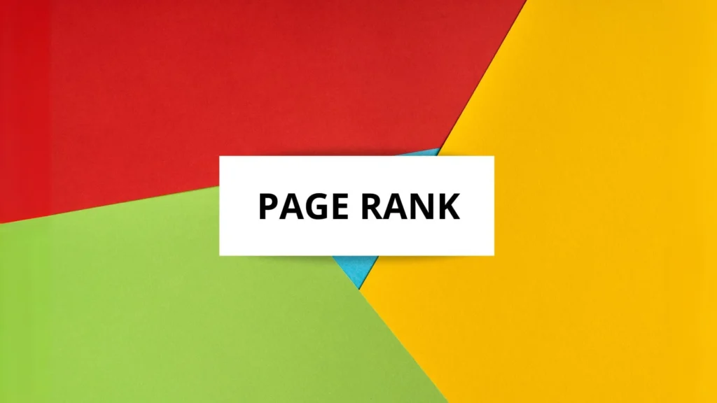 page rank seo